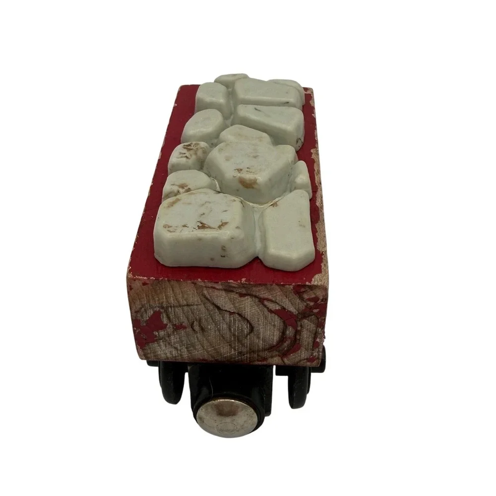 Thomas Wooden Train Car‎ Sodor China Clay 2000 Brendham Red Black Toy for Kids